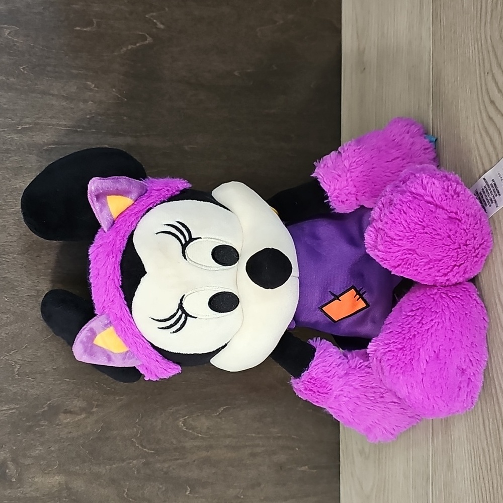 Disney Minnie Mouse‎ Halloween Cat 14" Plush